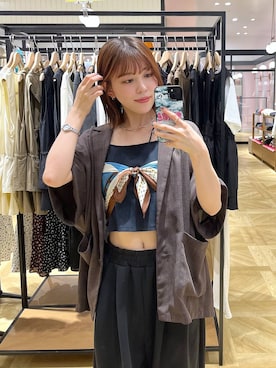 「アイテム（キャミソール）」を使った、fuku5662さん（レディース・160cm）の秋コーディネート