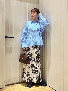 「アイテム（スカート、その他）」を使った、fuku5662さん（レディース・160cm）の秋コーディネート