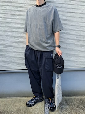 「モードストリート」｜necoさん（メンズ・177cm）の夏コーディネート