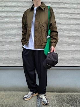 「アイテム（その他アウター）」を使った、necoさん（メンズ・177cm）の冬コーディネート