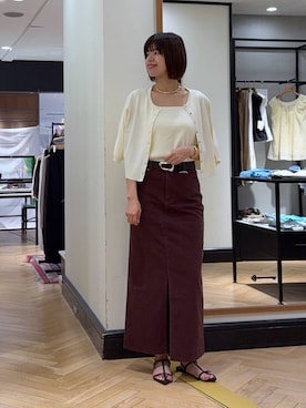 「アイテム（バングル/リストバンド）」を使った、arisa_588さん（レディース・170cm・30代）の夏コーディネート