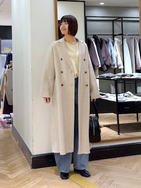 「アイテム（ボストンバッグ）」を使った、arisa_588さん（レディース・170cm・30代）の秋コーディネート