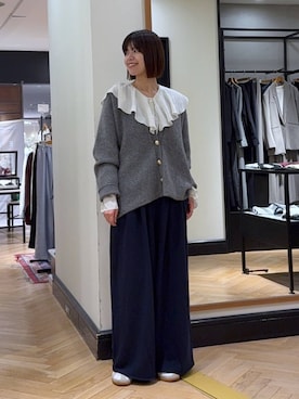 「A part by（アパートバイ）のアイテム（スウェットパンツ）」を使った、arisa_588さん（レディース・170cm）の秋コーディネート