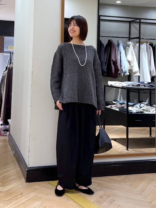 スラブニットプルオーバー（ニット/セーター）｜A part by