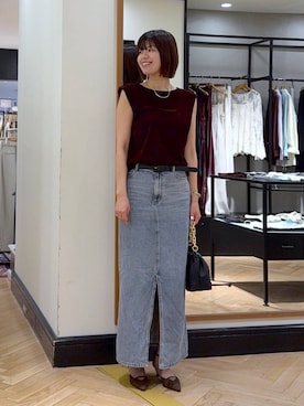 「アイテム（パンプス）」を使った、arisa_588さん（レディース・170cm）の夏コーディネート