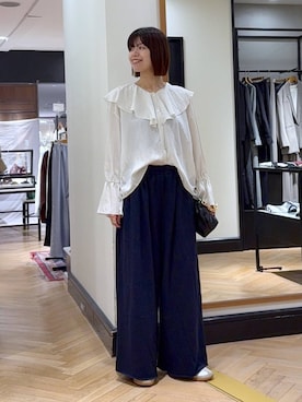 「A part by（アパートバイ）のアイテム（スウェットパンツ）」を使った、arisa_588さん（レディース・170cm）の秋コーディネート