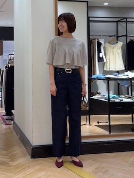 「アイテム（パンプス）」を使った、arisa_588さん（レディース・170cm）の夏コーディネート