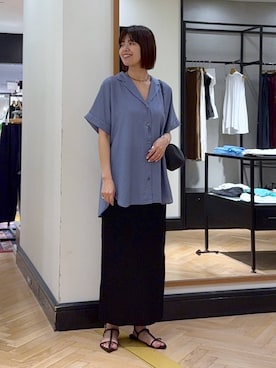 「アイテム（ハンドバッグ）」を使った、arisa_588さん（レディース・170cm）の夏コーディネート