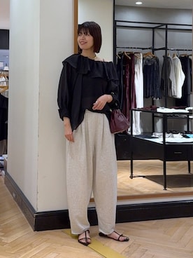 「アイテム（バングル/リストバンド）」を使った、arisa_588さん（レディース・170cm・30代）の夏コーディネート