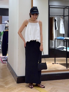 「アイテム（セットアップ）」を使った、arisa_588さん（レディース・170cm）の夏コーディネート