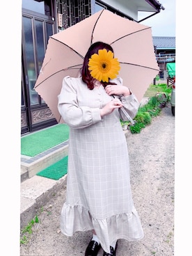 「HOTPING（ホッピン）のアイテム」を使った、kanaeさん（レディース・158cm）の春コーディネート