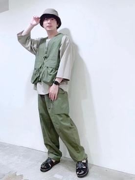 ニコまるさん（メンズ・167cm）の春コーディネート