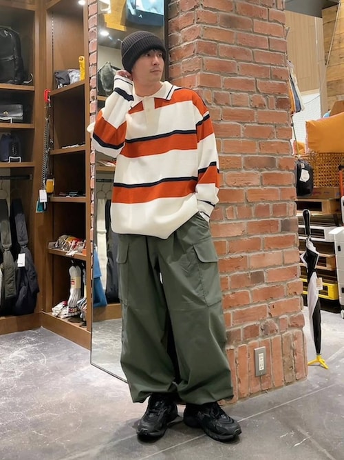 リップストップカーゴパンツ