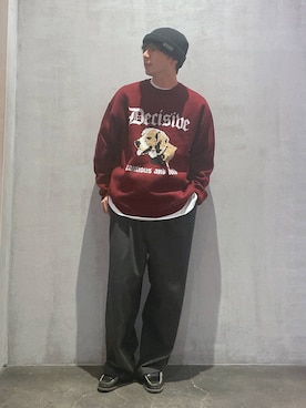 ニコまるさん（メンズ・168cm）の冬コーディネート