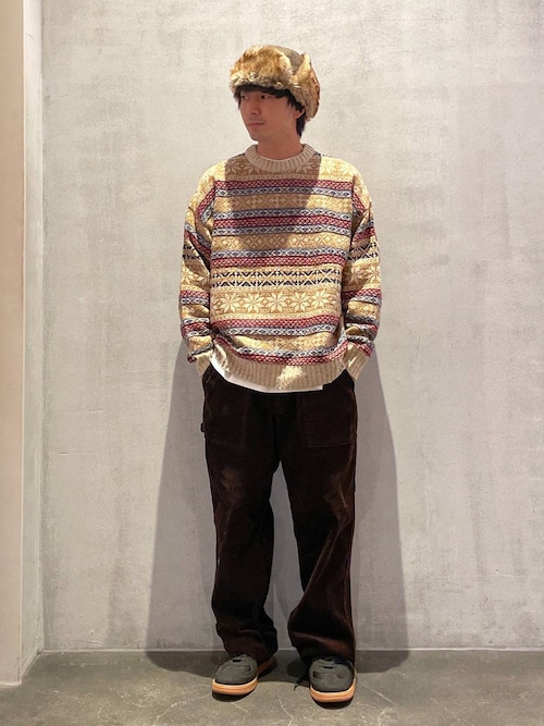 セール】レトロフェアアイルニットプルオーバー（ニット/セーター