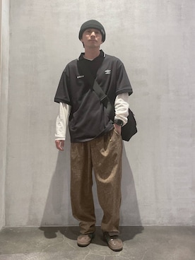 ニコまるさん（メンズ・168cm）の春コーディネート