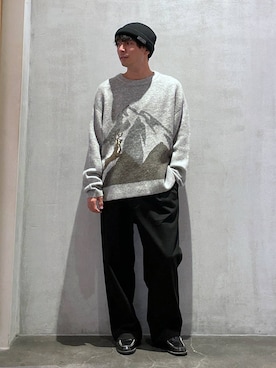 ニコまるさん(メンズ・168cm)の冬コーディネート