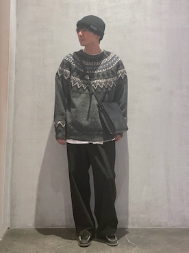 ニコまるさん（メンズ・168cm）の冬コーディネート