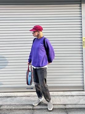 「アイテム（エコバッグ/サブバッグ）」を使った、こいちゃんさん（レディース・155cm）の秋コーディネート