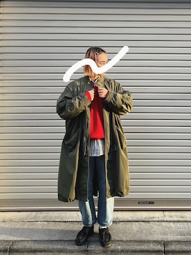 「着回しコーデ」｜こいちゃんさん（レディース・155cm）の冬コーディネート