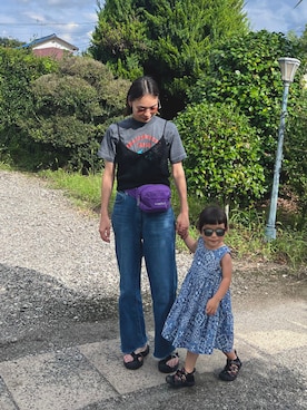 「KEEN（キーン）のアイテム」を使った、こいちゃんさん（レディース・155cm）の夏コーディネート