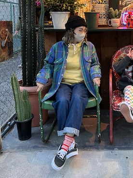 こいちゃんさん（レディース・155cm）の冬コーディネート