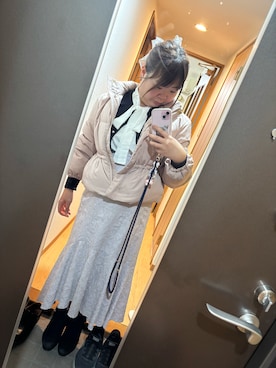 「アイテム（ブーツ）」を使った、funamonさん（レディース・152cm・30代）の冬コーディネート