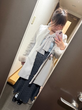 funamonさん（レディース・152cm）の冬コーディネート