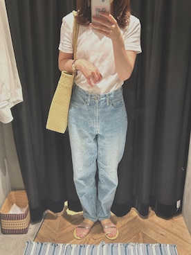 「Ungrid（アングリッド）のアイテム」を使った、ayk*さん（骨格ウェーブ・レディース・158cm）の夏コーディネート