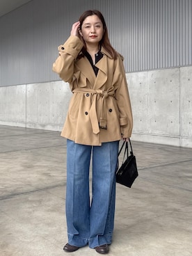 NANAさん（レディース・161cm）の春コーディネート