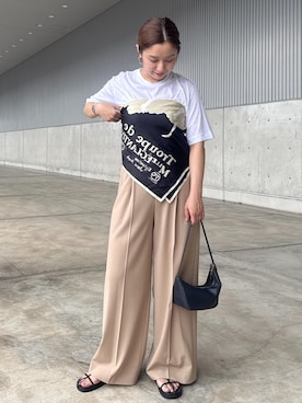 「アイテム（財布/小物）」を使った、NANAさん（レディース・160cm）の秋コーディネート
