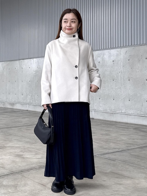 プレミアムカシミヤ ショートコート【25AW】（ステンカラーコート