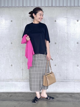 NANAさん（レディース・160cm）の夏コーディネート