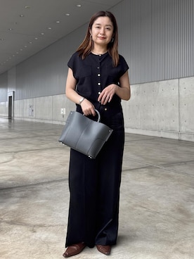「ROPE'（ロペ）のアイテム」を使った、NANAさん（レディース・161cm）の夏コーディネート