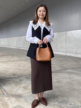 NANAさん（レディース・161cm）の冬コーディネート