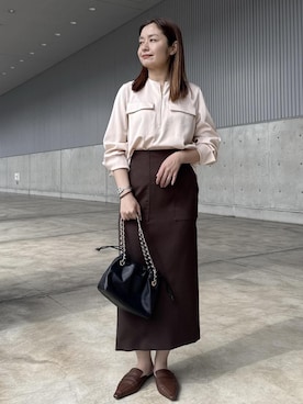 NANAさん（レディース・161cm）の春コーディネート