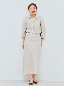 「ROPE'（ロペ）のアイテム」を使った、NANAさん（レディース・161cm）の冬コーディネート