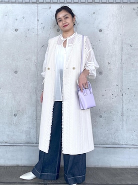 NANAさん（レディース・160cm）の春コーディネート