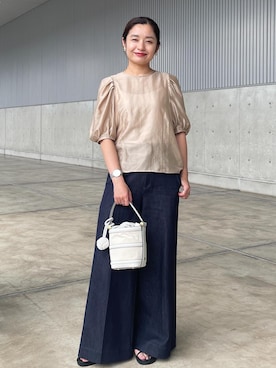 NANAさん（レディース・160cm）の夏コーディネート