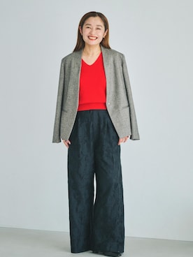 「アイテム（ニット/セーター）」を使った、NANAさん（レディース・161cm・30代）の秋コーディネート