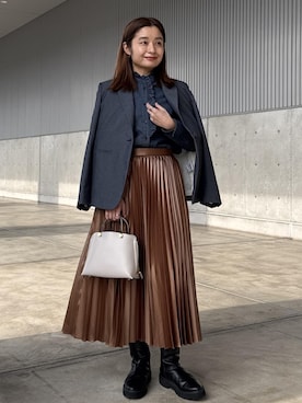 NANAさん（レディース・161cm）の冬コーディネート