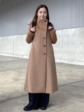 「アイテム（テーラードジャケット）」を使った、NANAさん（レディース・161cm・30代）の秋コーディネート