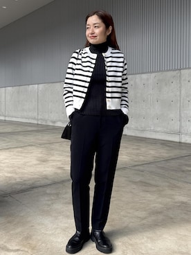 「ROPE'（ロペ）のアイテム」を使った、NANAさん（レディース・161cm）の冬コーディネート