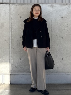 NANAさん（レディース・161cm）の冬コーディネート