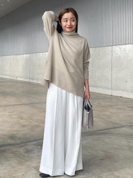 「アイテム（ジャケット/アウター）」を使った、NANAさん（レディース・160cm・30代）の冬コーディネート