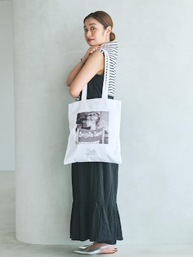 「アイテム（ワンピース）」を使った、NANAさん（レディース・160cm・40代）の夏コーディネート