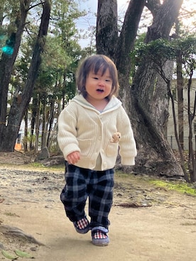 あーくんさん（キッズ・70cm）の春コーディネート