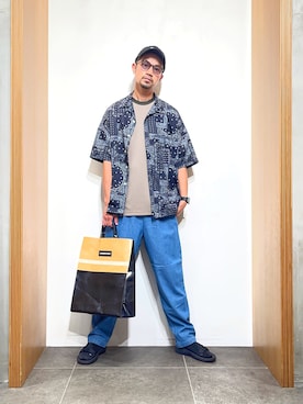 KakeruMayama(真山走)さん（メンズ・173cm）の夏コーディネート