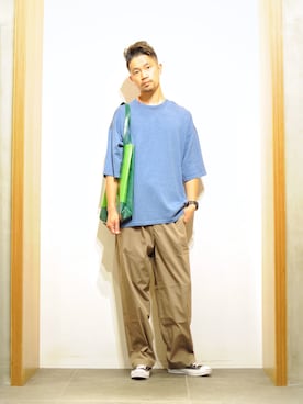 KakeruMayama(真山走)さん（メンズ・173cm）の夏コーディネート