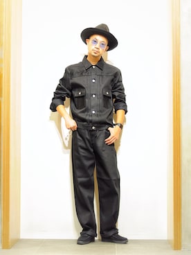 「URBAN RESEARCH（アーバンリサーチ）のアイテム（デニムジャケット）」を使った、KakeruMayama(真山走)さん（メンズ・173cm）の秋コーディネート